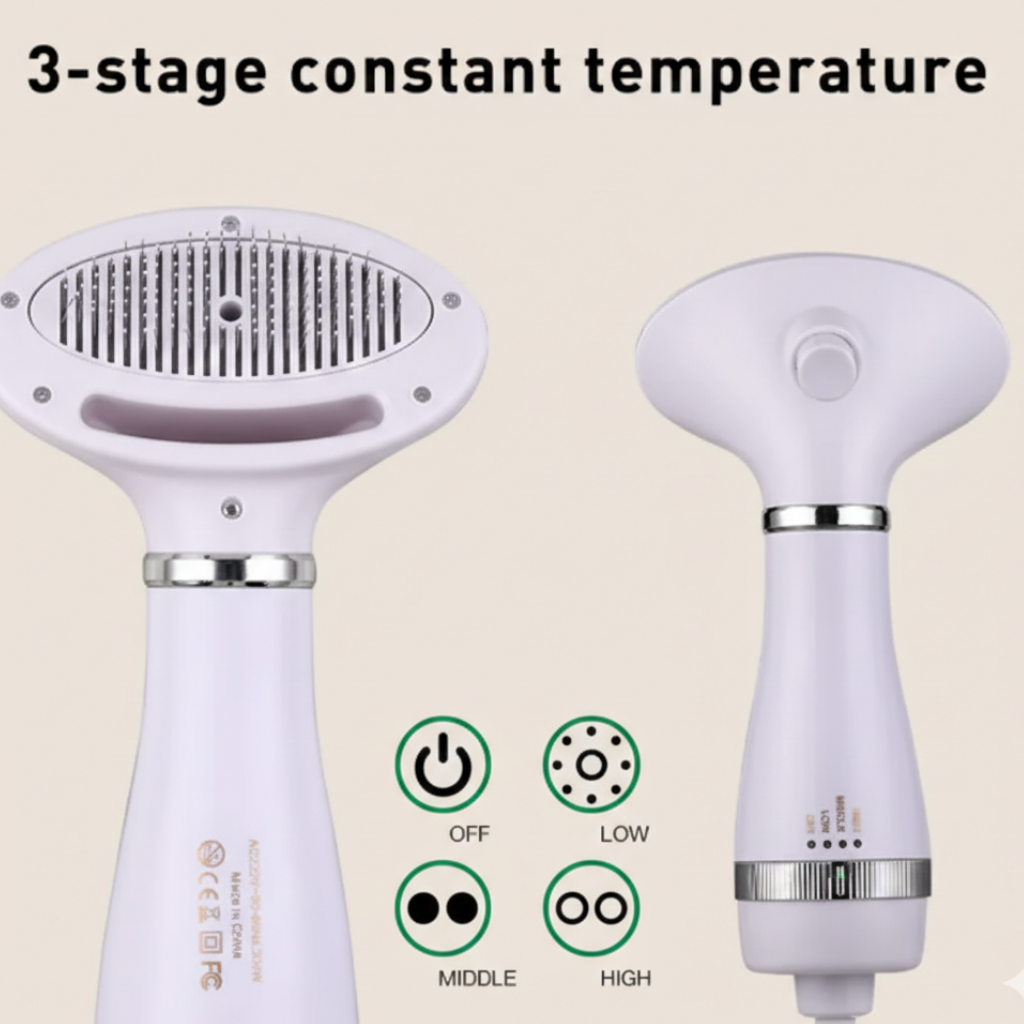 Low-Noise Pet Grooming Dryer