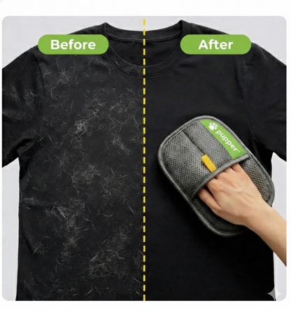 Gentle Pet Hair Removal Gloves for Daily Grooming