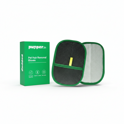 Gentle Pet Hair Removal Gloves for Daily Grooming