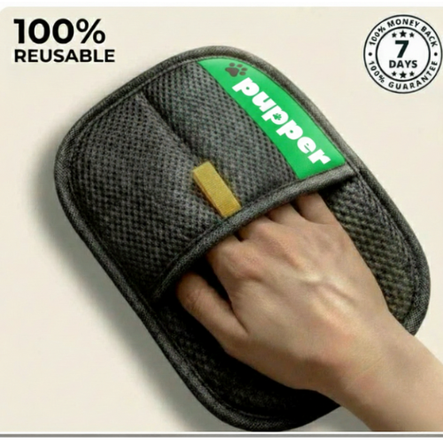 Gentle Pet Hair Removal Gloves for Daily Grooming