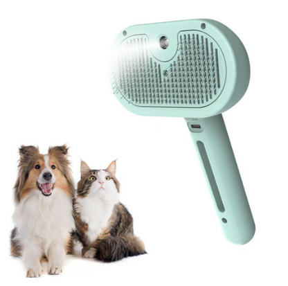 Self-Cleaning Pet Grooming Brush